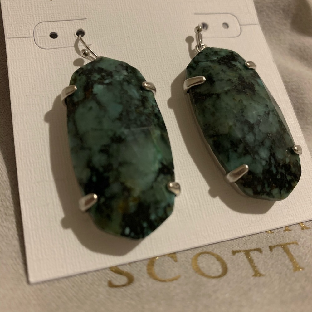 Kendra Scott Esme African Tortoise Earrings